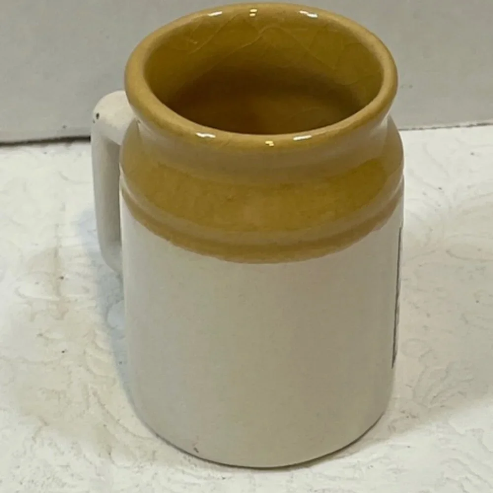 VTG Old Fort Henry Kingston, Canada 3 oz Trappers Mini Ceramic Shot Mug 3